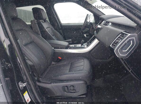 SALWR2SE8NA212269 2022 LAND ROVER RANGE ROVER SPORT Черный Вид салона спереди