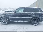 2022 Land Rover Range Rover Sport Hse Dynamic Черный vin: SALWR2SE8NA212269