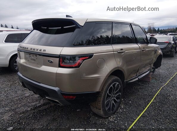 SALWR2SU0MA760322 2021 LAND ROVER RANGE ROVER SPORT Золотой Задняя правая четверть