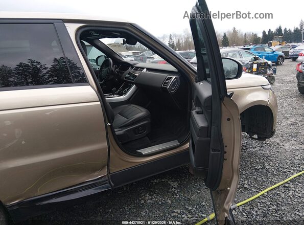 SALWR2SU0MA760322 2021 LAND ROVER RANGE ROVER SPORT Золотой Вид салона спереди