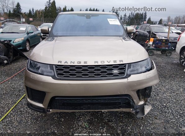SALWR2SU0MA760322 2021 LAND ROVER RANGE ROVER SPORT Золотой Вид задней части салона