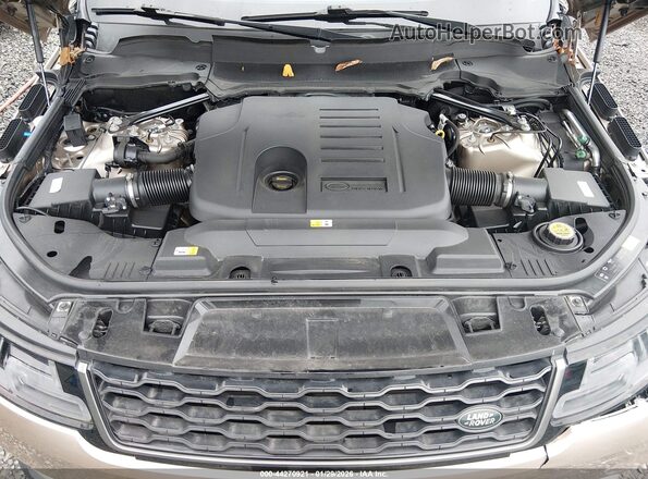 SALWR2SU0MA760322 2021 LAND ROVER RANGE ROVER SPORT Золотой Вид сзади