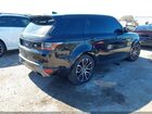 2022 Land Rover Range Rover Sport Hse Silver Edition Mhev Черный vin: SALWR2SU1NA218258