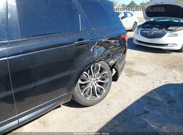 SALWR2SU1NA218258 2022 LAND ROVER RANGE ROVER SPORT Черный Вид спереди