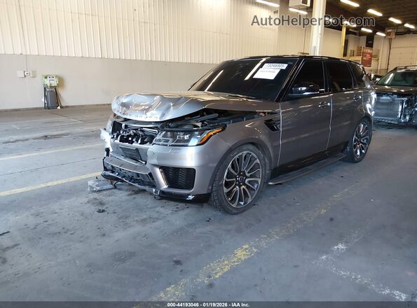 SALWR2SU5MA761482 2021 LAND ROVER RANGE ROVER SPORT Серый Передняя левая четверть
