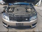 2022 Land Rover Range Rover Sport Hse Silver Edition Mhev Коричневый vin: SALWR2SU6NA208096