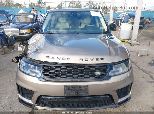 SALWR2SU6NA208096 2022 LAND ROVER RANGE ROVER SPORT Коричневый Вид щитка приборов