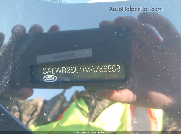 SALWR2SU9MA756558 2021 LAND ROVER RANGE ROVER SPORT Белый 