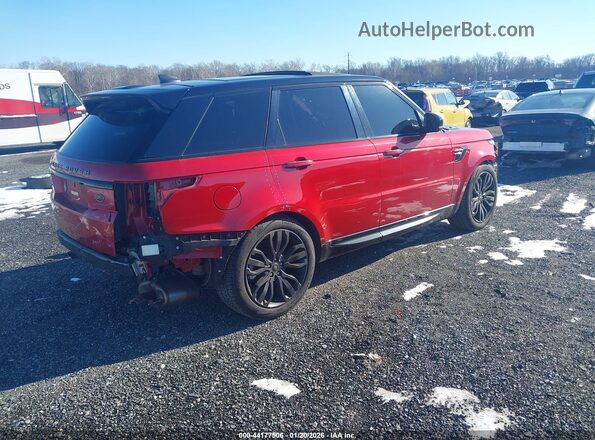 SALWR2SUXMA775314 2021 LAND ROVER RANGE ROVER SPORT Красный Задняя правая четверть