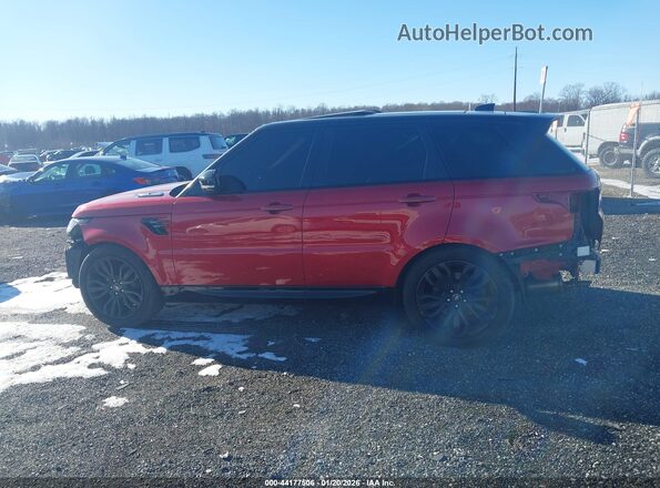 SALWR2SUXMA775314 2021 LAND ROVER RANGE ROVER SPORT Красный Панорамный вид салона 360°