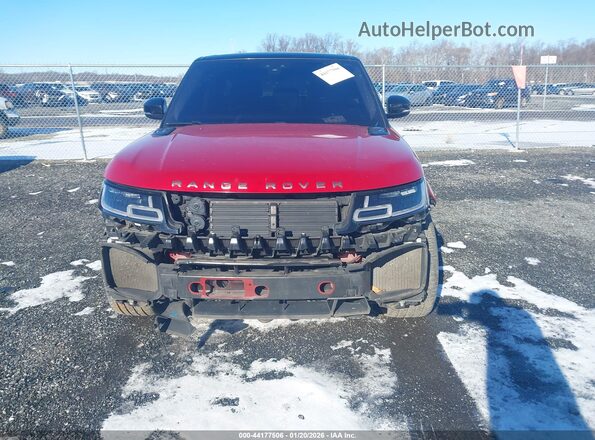 SALWR2SUXMA775314 2021 LAND ROVER RANGE ROVER SPORT Красный Вид щитка приборов