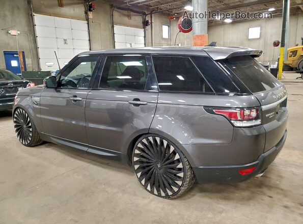 SALWR2VF4GA567205 2016 LAND ROVER RANGE Серый Задняя левая четверть