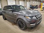 2016 Land Rover Range Rover Sport Hse Серый vin: SALWR2VF4GA567205