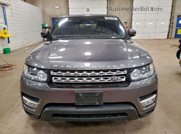 SALWR2VF4GA567205 2016 LAND ROVER RANGE Серый Вид спереди