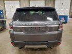 2016 Land Rover Range Rover Sport Hse Серый vin: SALWR2VF4GA567205