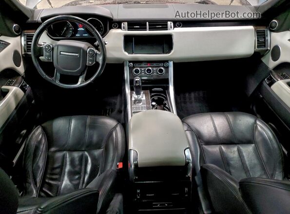 SALWR2VF4GA567205 2016 LAND ROVER RANGE Серый Вид панели приборов