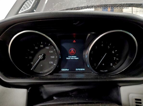 SALWR2VF4GA567205 2016 LAND ROVER RANGE Серый Вид щитка приборов