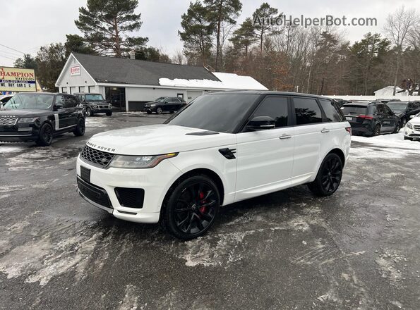 SALWS2RU3LA883508 2020 LAND ROVER RANGE ROVER Белый Задняя правая четверть