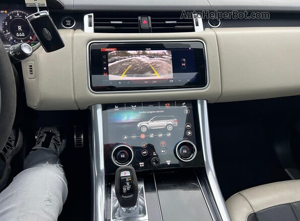 SALWS2RU3LA883508 2020 LAND ROVER RANGE ROVER Белый Вид задней части салона