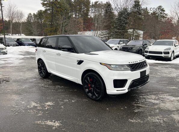 SALWS2RU3LA883508 2020 LAND ROVER RANGE ROVER Белый Передняя левая четверть