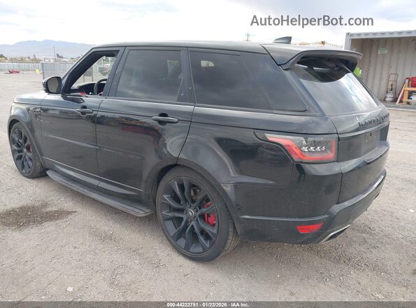 SALWS2RU6MA758911 2021 LAND ROVER RANGE ROVER SPORT Black Задня ліва чверть