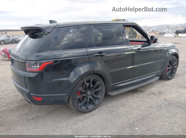 SALWS2RU6MA758911 2021 LAND ROVER RANGE ROVER SPORT Black Задня права чверть