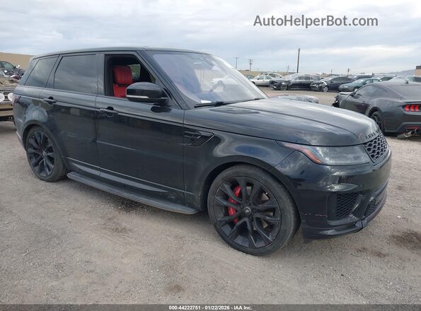 SALWS2RU6MA758911 2021 LAND ROVER RANGE ROVER SPORT Black Передня права чверть