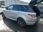 2017 Land Rover Range Rover Sport 3.0l V6 Supercharged Hse Dynamic Silver vin: SALWV2FV5HA153207