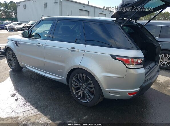 SALWV2FV5HA153207 2017 LAND ROVER RANGE ROVER SPORT Silver Rear left