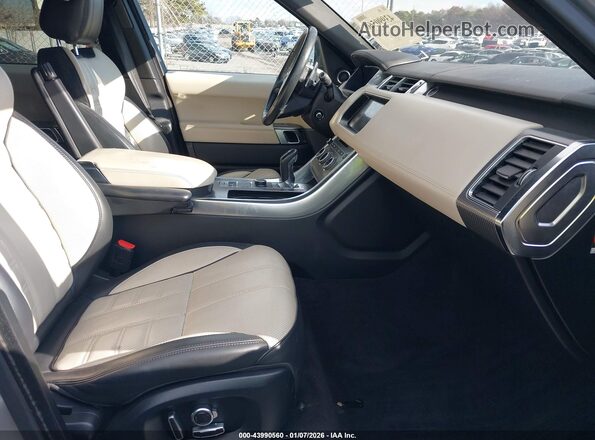 SALWV2FV5HA153207 2017 LAND ROVER RANGE ROVER SPORT Silver Front interior view