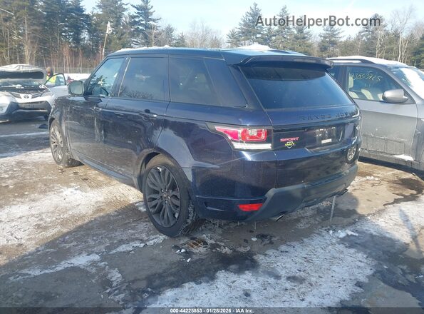 SALWV2FV9HA151329 2017 LAND ROVER RANGE ROVER SPORT Blue Հետևի ձախ