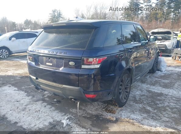 SALWV2FV9HA151329 2017 LAND ROVER RANGE ROVER SPORT Blue Հետևի աջ