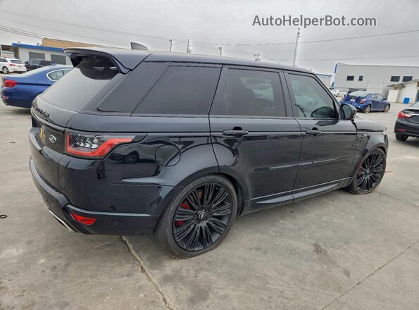 SALWV2SE0NA219275 2022 LAND ROVER RANGE Черный Задняя правая четверть
