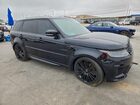 2022 Land Rover Range Rover Sport P525 Autobiography Черный vin: SALWV2SE0NA219275