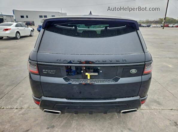 SALWV2SE0NA219275 2022 LAND ROVER RANGE Черный Вид сзади