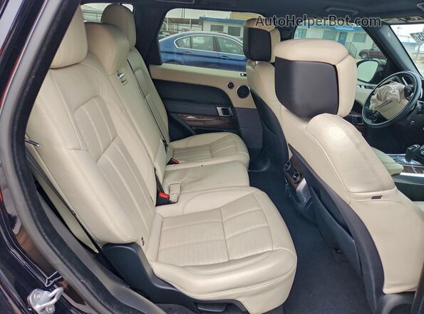 SALWV2SE0NA219275 2022 LAND ROVER RANGE Черный Вид задней части салона