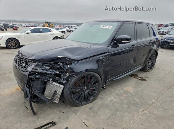 SALWV2SE0NA219275 2022 LAND ROVER RANGE Черный Передняя левая четверть