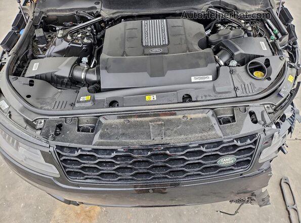 SALWV2SE0NA219275 2022 LAND ROVER RANGE Черный Вид подкапотного пространства