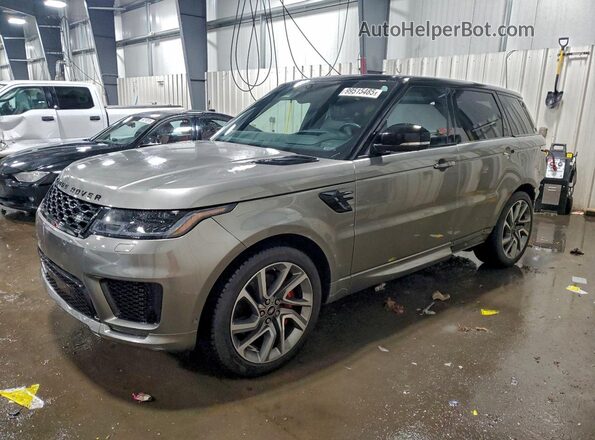 SALWV2SE4MA768749 2021 LAND ROVER RANGE Желто-коричневый Передняя левая четверть