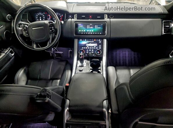 SALWV2SE4MA768749 2021 LAND ROVER RANGE Желто-коричневый Вид панели приборов