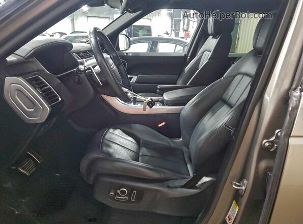 SALWV2SE4MA768749 2021 LAND ROVER RANGE Желто-коричневый Вид салона спереди