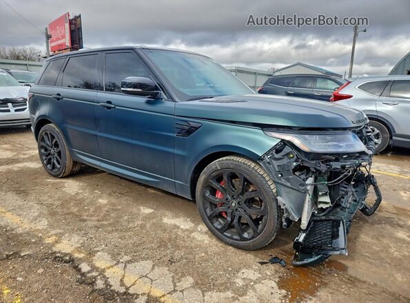 SALWV2SE5NA222463 2022 LAND ROVER RANGE Зеленый Передняя правая четверть