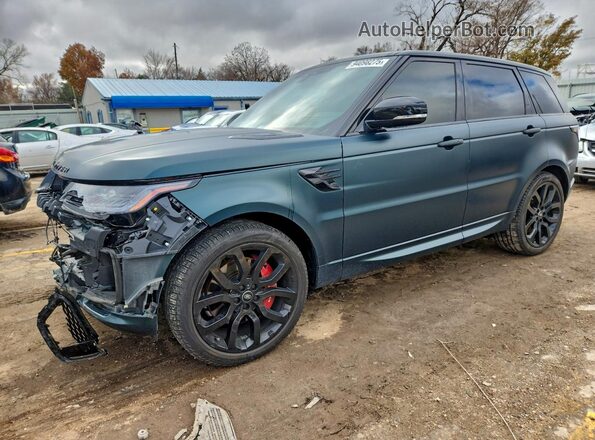 SALWV2SE5NA222463 2022 LAND ROVER RANGE Зеленый Передняя левая четверть