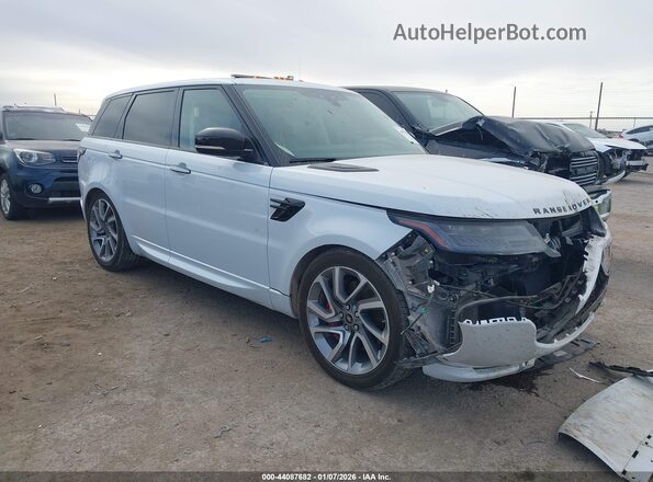 SALWV2SV2JA404728 2018 LAND ROVER RANGE ROVER SPORT Белый Передняя правая четверть