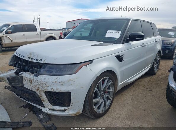 SALWV2SV2JA404728 2018 LAND ROVER RANGE ROVER SPORT Белый Передняя левая четверть