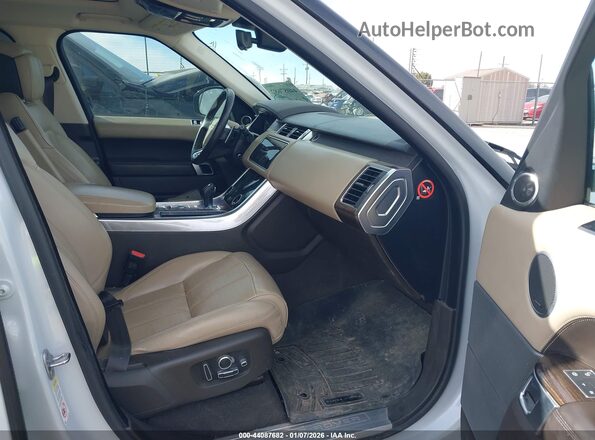 SALWV2SV2JA404728 2018 LAND ROVER RANGE ROVER SPORT Белый Вид салона спереди