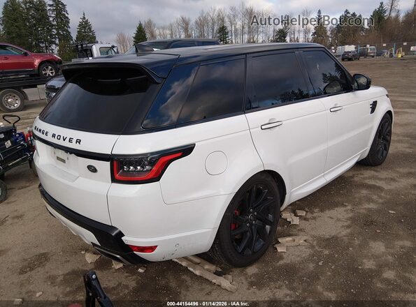 SALWV2SV7KA420540 2019 LAND ROVER RANGE ROVER SPORT Белый Задняя правая четверть