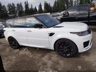 2019 Land Rover Range Rover Sport Hse Dynamic Белый vin: SALWV2SV7KA420540