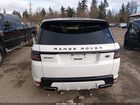 2019 Land Rover Range Rover Sport Hse Dynamic Белый vin: SALWV2SV7KA420540