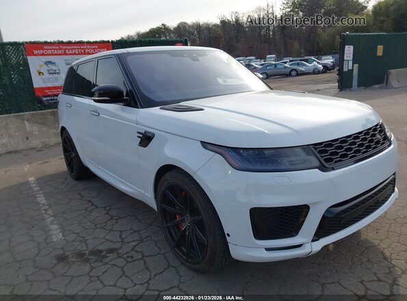 SALWV2SV8KA847788 2019 LAND ROVER RANGE ROVER SPORT Белый Передняя правая четверть
